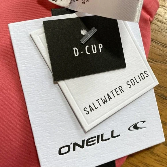 NWT O’NEILL Solids Seville Underwire Bikini Top, size Medium D Cup - Picture 6 of 11